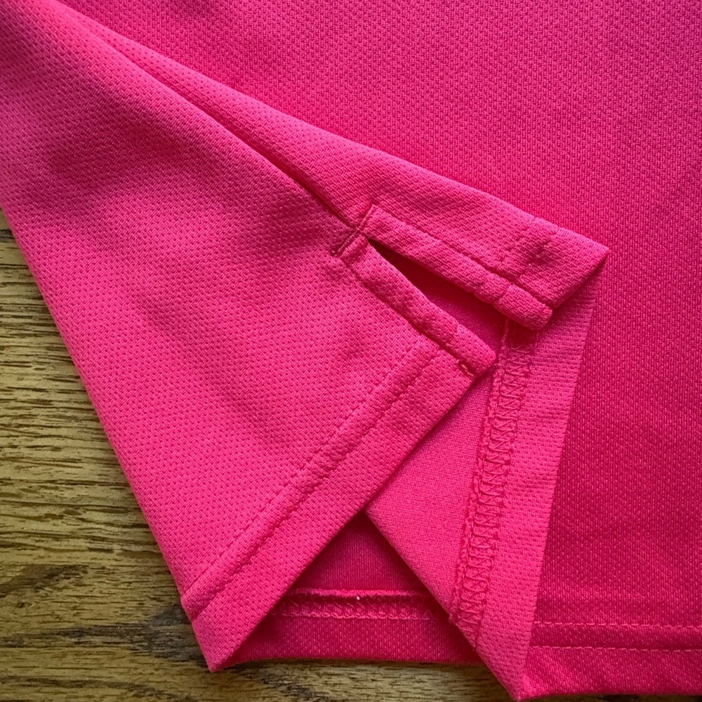 Champion Men’s Medium SS Red Polo Shirt with Georgia embroidery - Picture 8 of 9